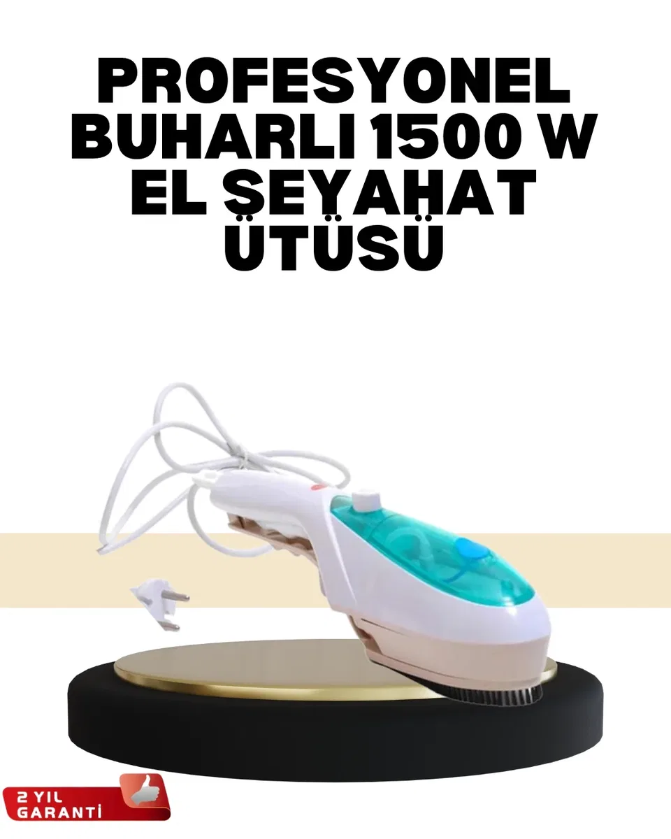 Kompakt Buharlı Ütü Pratik Kırışıklık Giderici