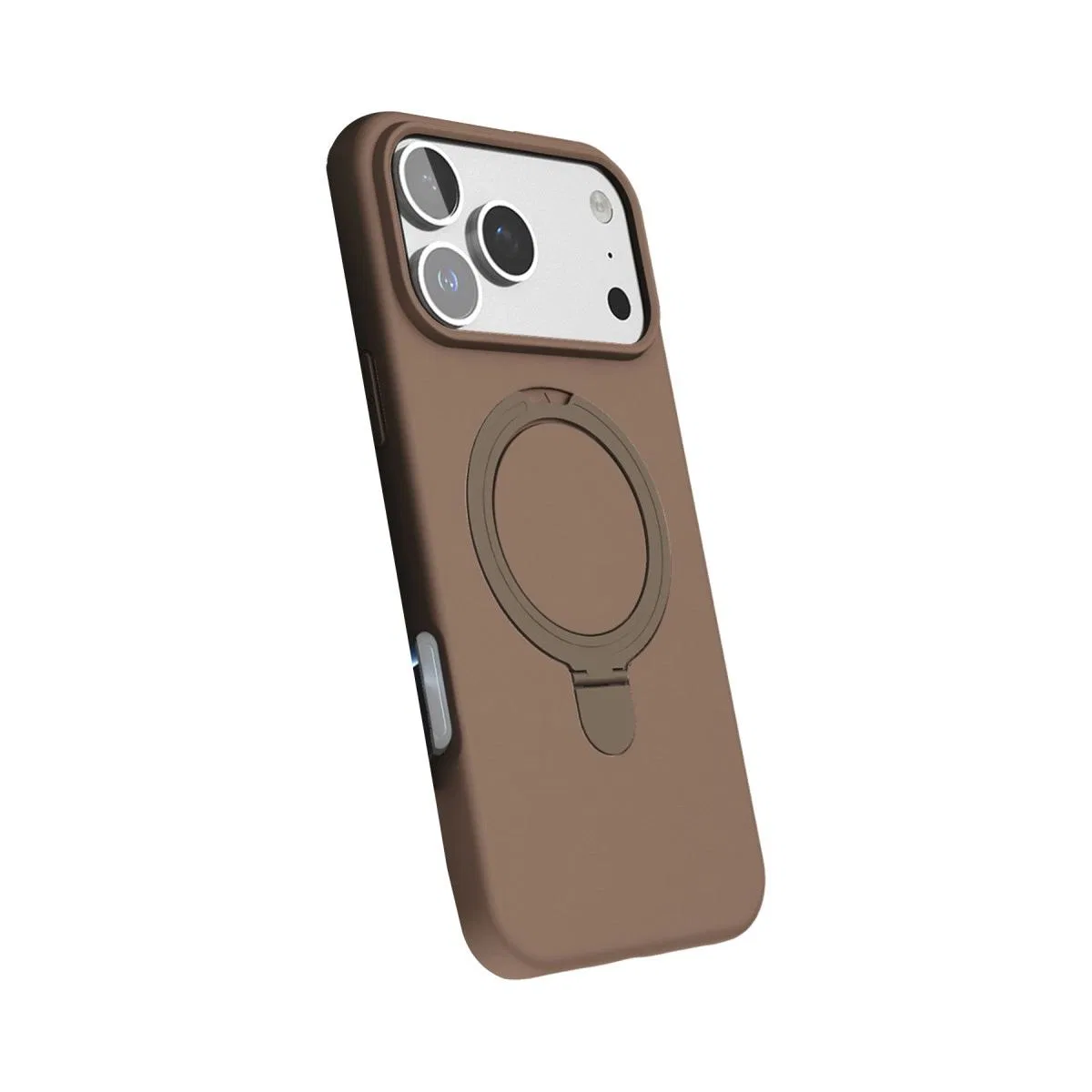 Apple İphone 17 Pro Regal Magsafe Standlı Kapak - Çöl Titanyum görsel 4