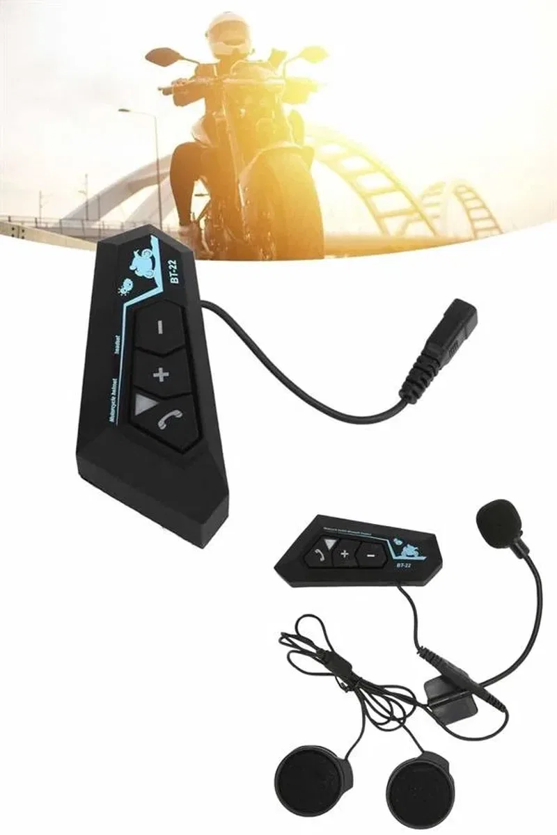 Bluetooth Kask Kulaklığı Intercom 5. 0 Bluetooth Android ve İOS Uyumlu