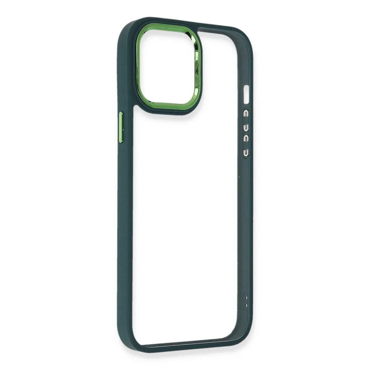 Apple İphone 14 Pro Max Kılıf Dora Kapak - Haki Yeşil görsel 4