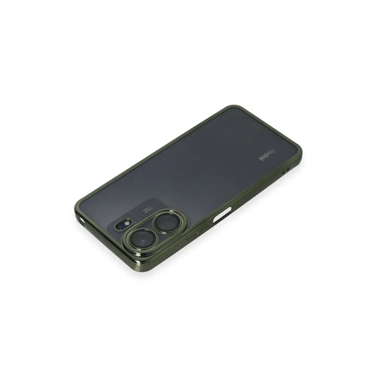 Xiaomi Redmi 13c Kılıf Razer Lensli Silikon - Yeşil görsel 3