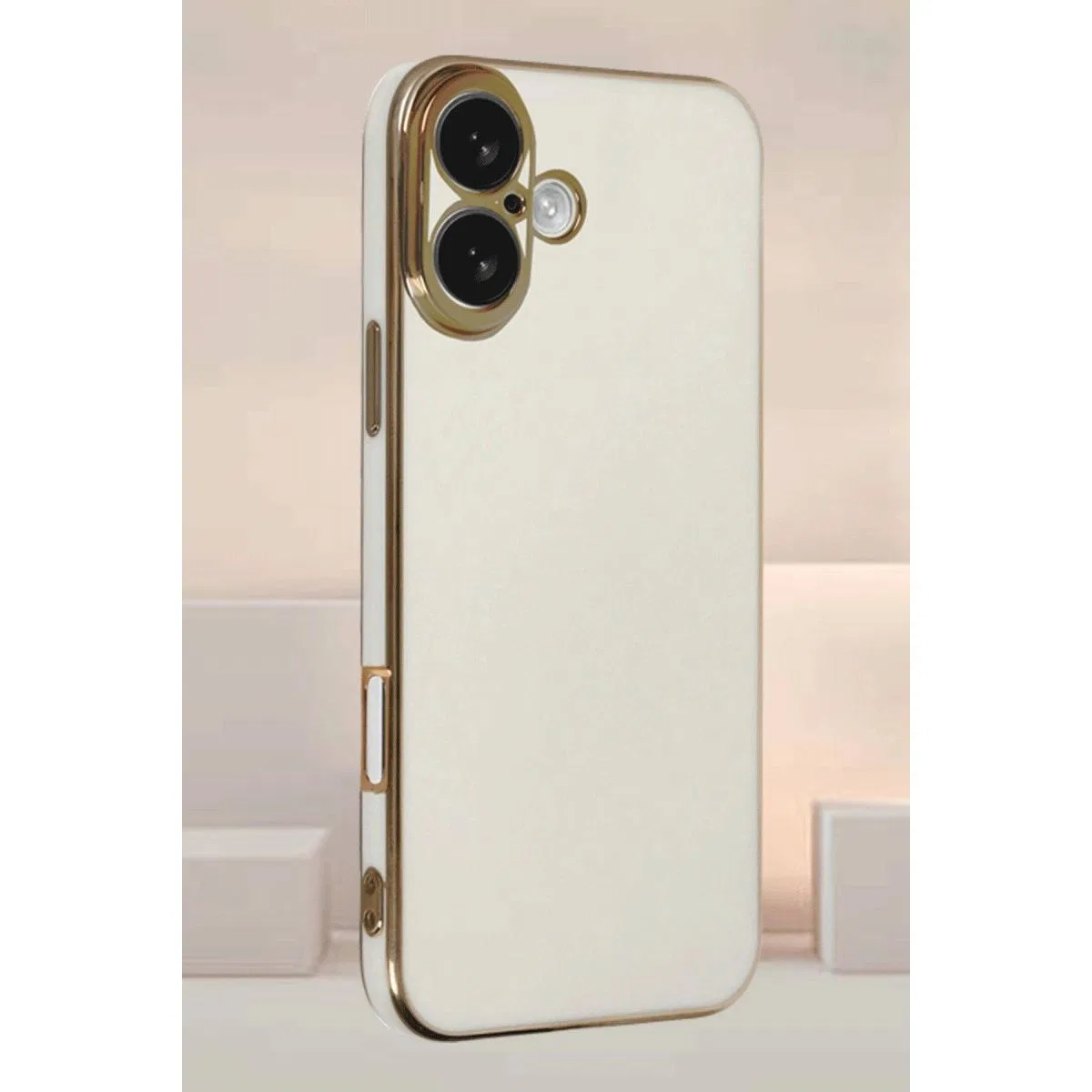Apple İphone 16 Kılıf Volet Silikon - Siyah görsel 2