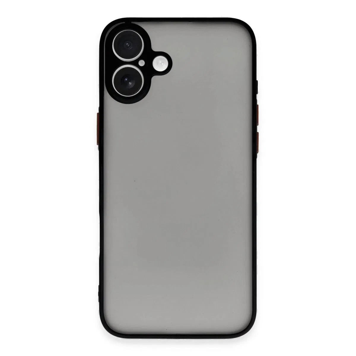 Apple İphone 16 Plus Kılıf Montreal Silikon Kapak - Siyah