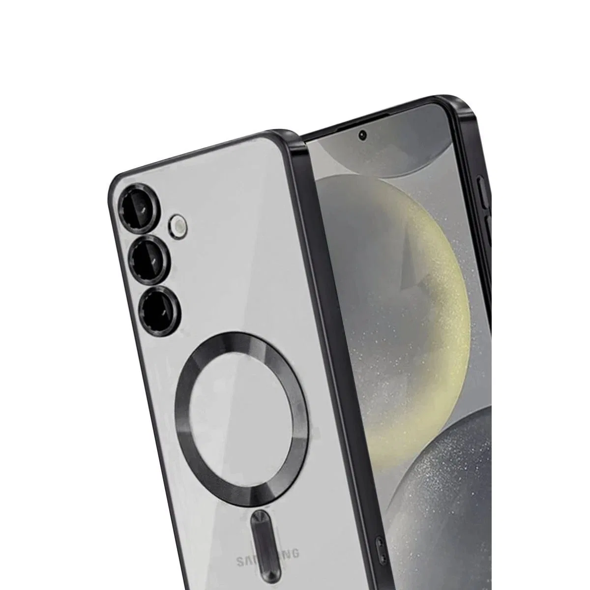 Samsung Galaxy A56 Kross Magneticsafe Kapak - Siyah görsel 3