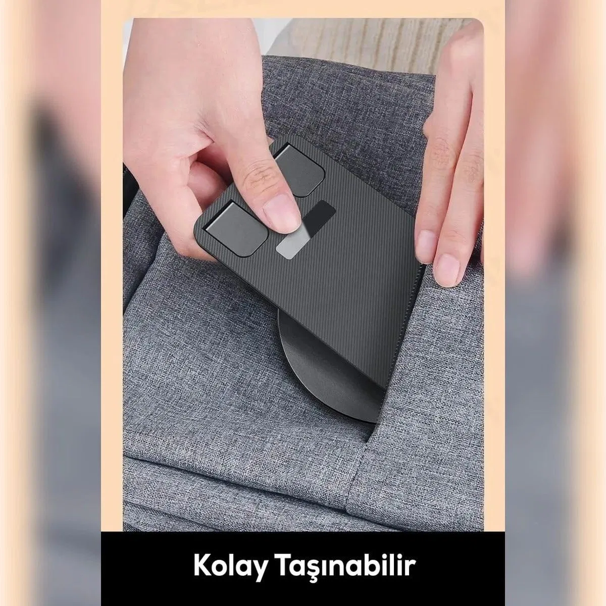 Kablo Geçirilebilir Telefon Tutucu görsel 3