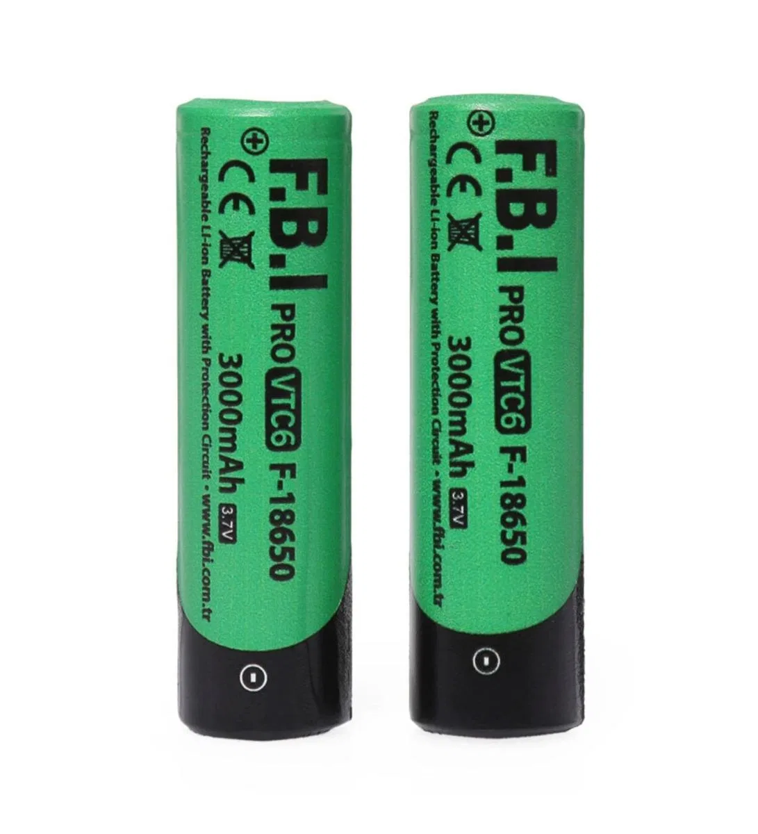 Vtc6 18650 3. 7v 3000mah 30a Li-ion Şarjlı Pil + Pil Taşıma Kutusu 2'li Set