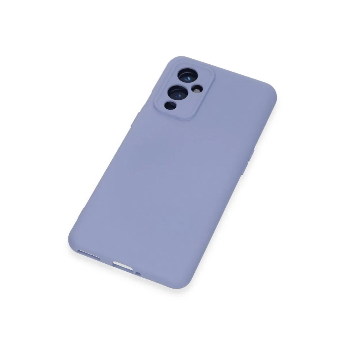 One Plus 9 Kılıf Nano İçi Kadife Silikon - Lila görsel 4
