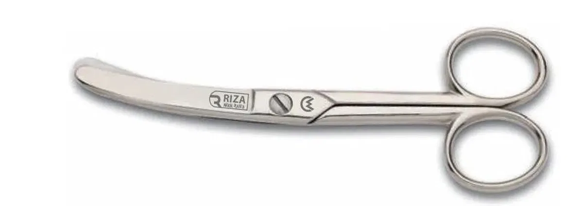 M-159 Eğri Manifatura Makası No: 5 İnç / 12, 70 Cm - Nikel Kaplama