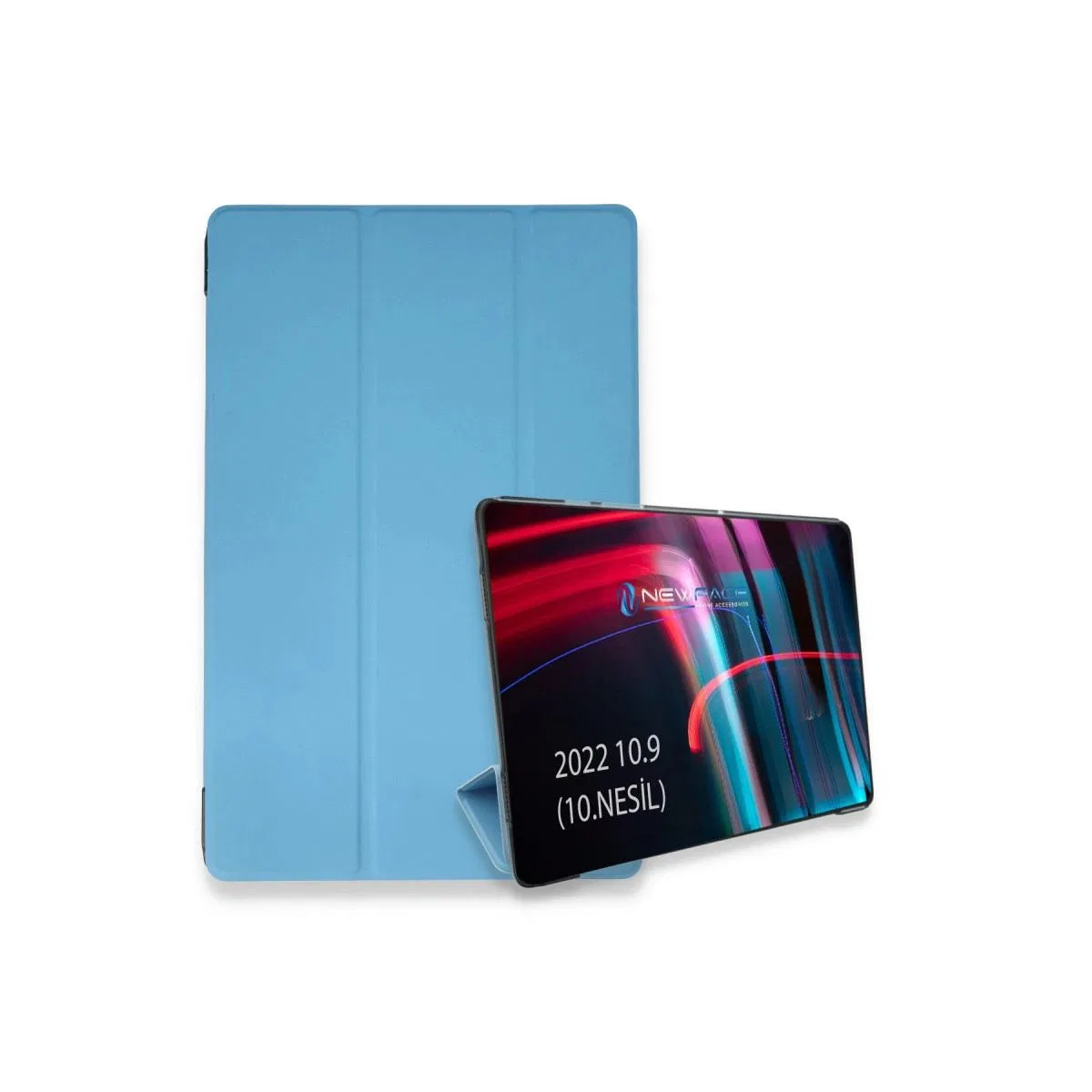 Apple İpad 2022 10. 9 (10. nesil) Kılıf Tablet Smart Kılıf - Mavi