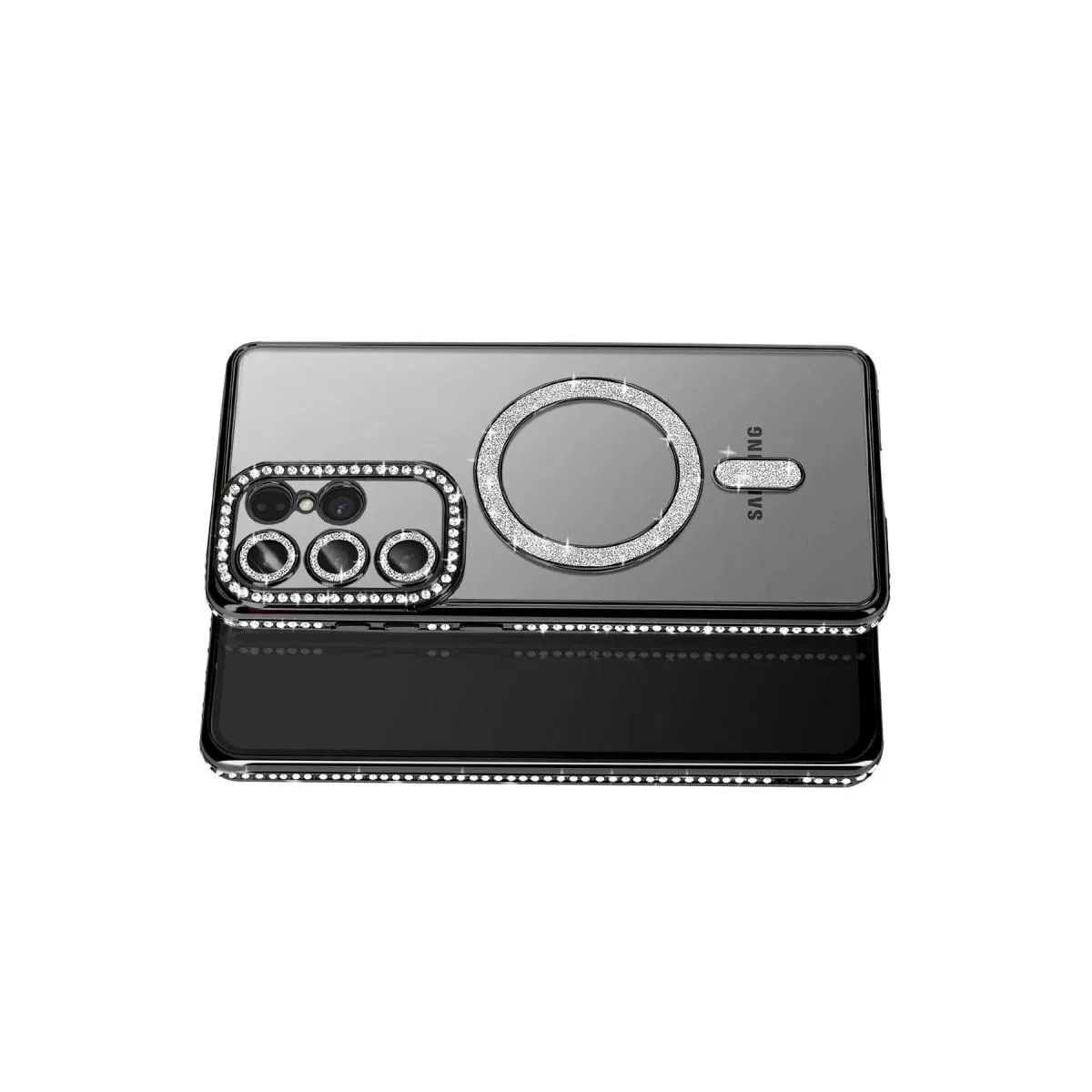 Joko Samsung Galaxy S26 Ultra Joke Simli Magneticsafe Kılıf - Siyah görsel 3