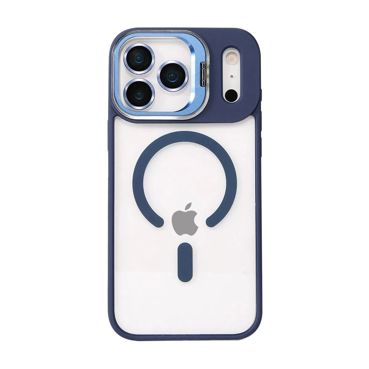 Joko Apple İphone 17 Pro Max Remim Lensli Magsafe Standlı Kapak - Lacivert görsel 2