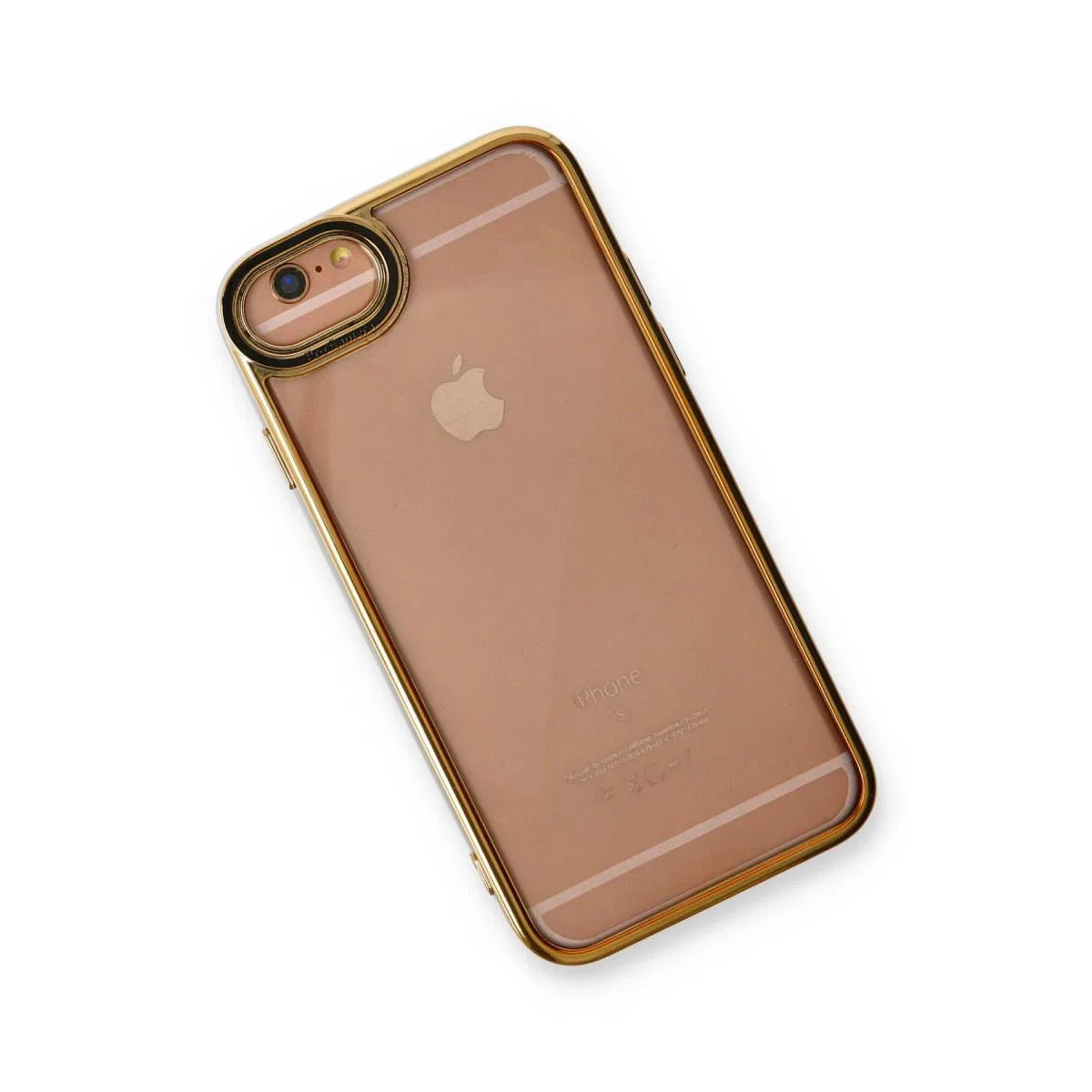 Apple İphone 6 Kılıf Liva Lens Silikon - Siyah görsel 3