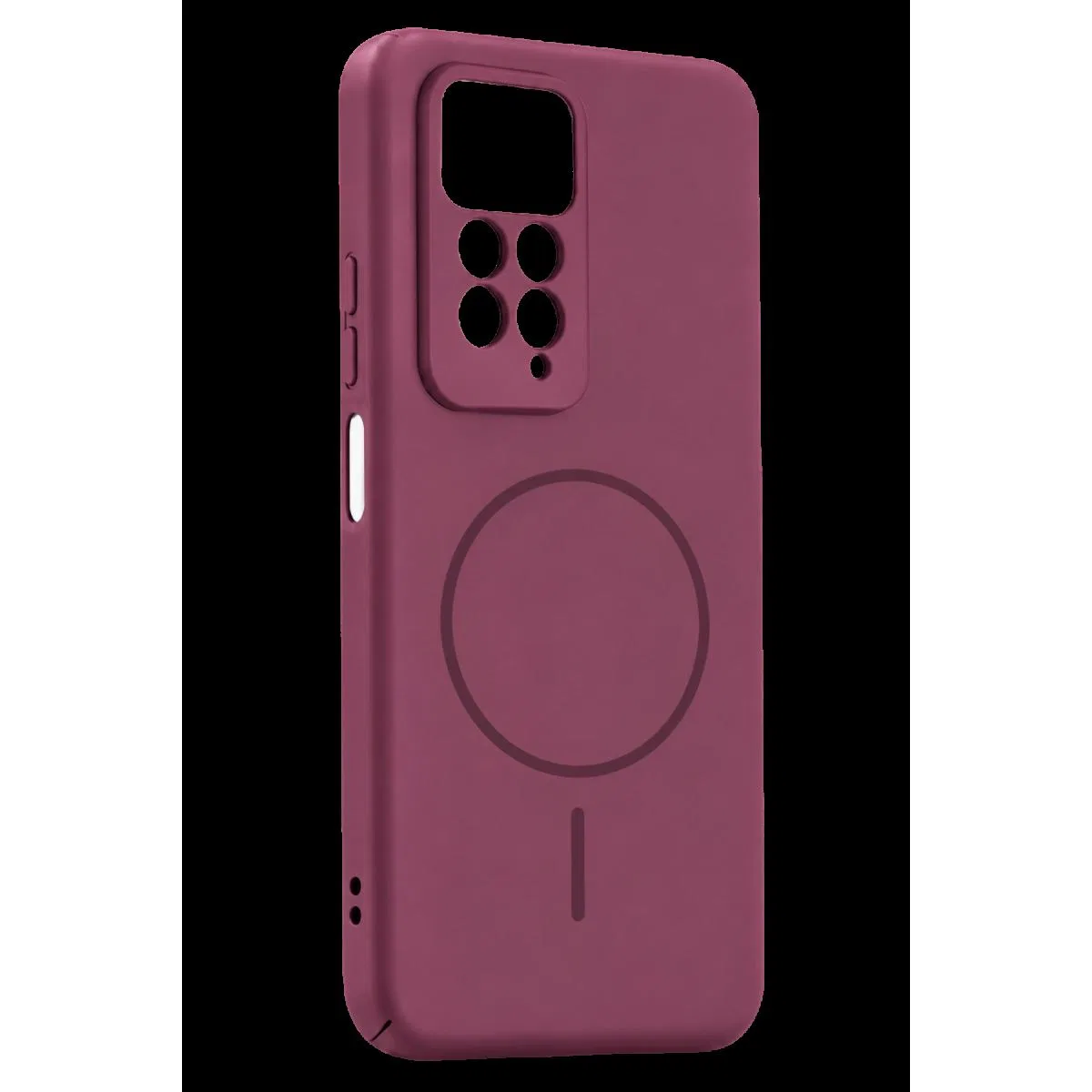 Xiaomi Redmi Note 11 Pro Mika Pc Magsafe Kapak - Bordo