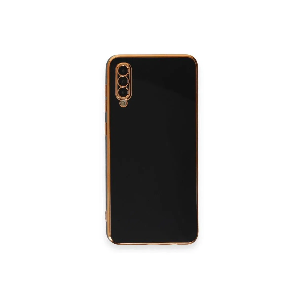 Samsung Galaxy A50 Kılıf Volet Silikon - Siyah görsel 2