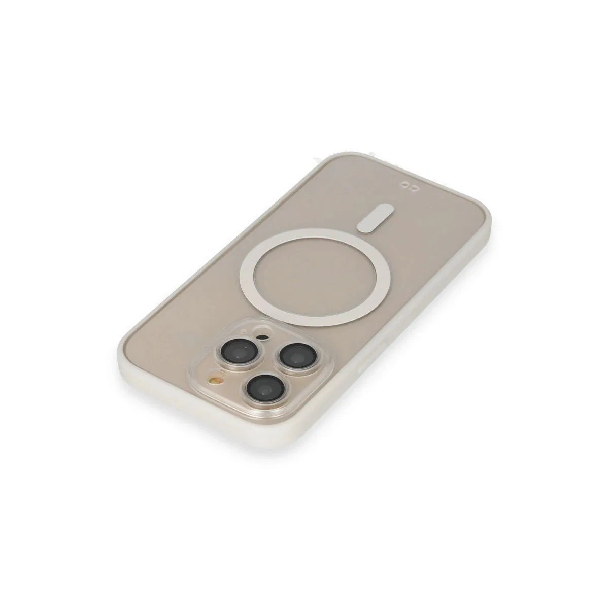 Apple İphone 14 Pro Kılıf Grand Magneticsafe Kapak - Beyaz görsel 4
