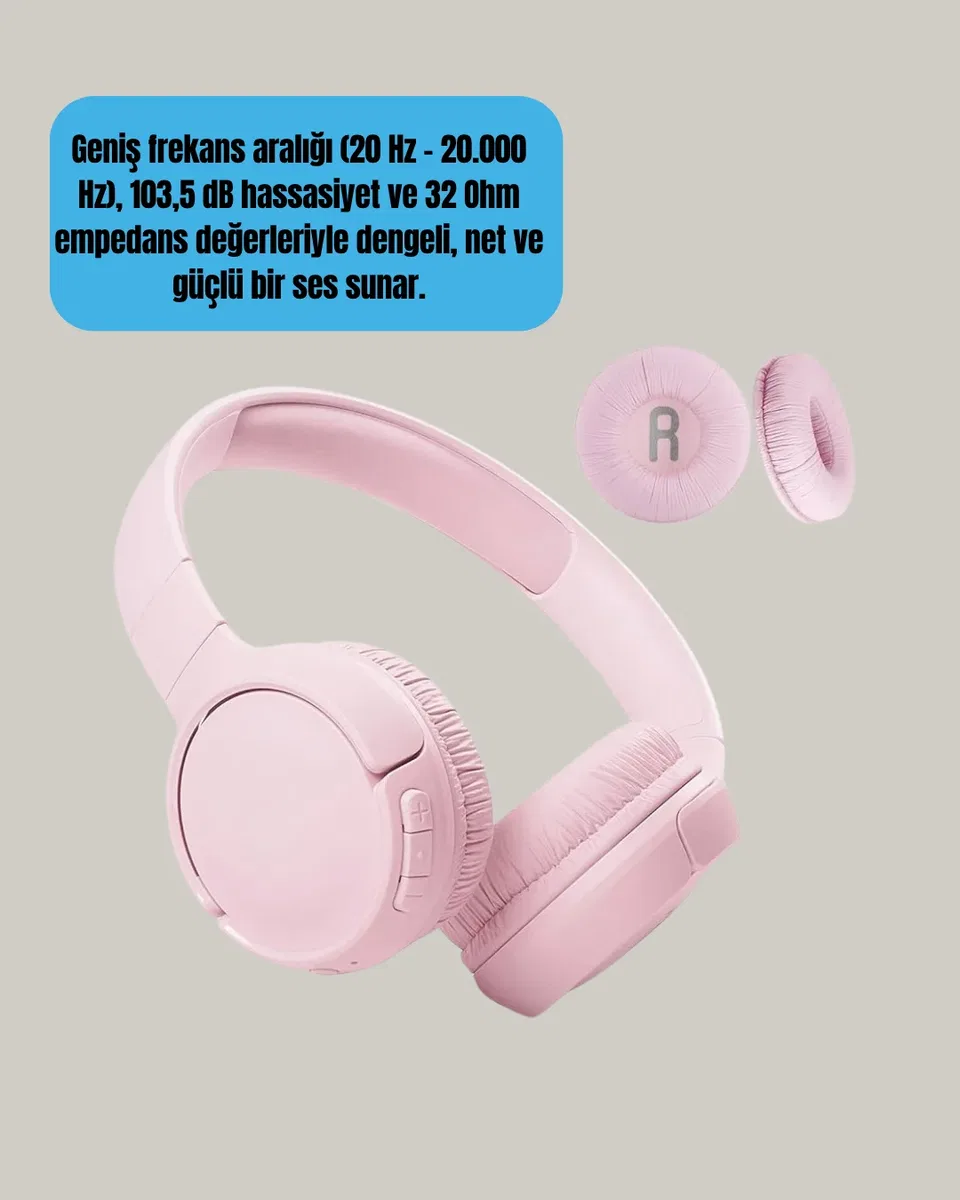 Katlanabilir USB-C Şarjlı Bluetooth Kulaklık görsel 3