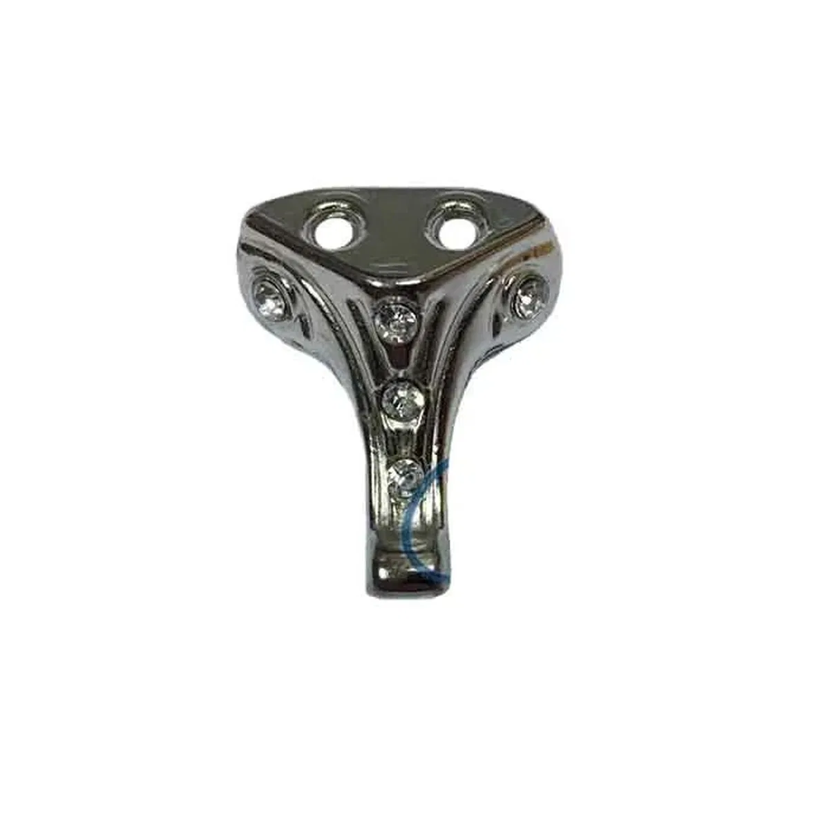 Moda Taşlı Ahşap, Mdf, Sunta Sandık Ayağı, Kutu Ayak 2, 5 Cm - Nikel
