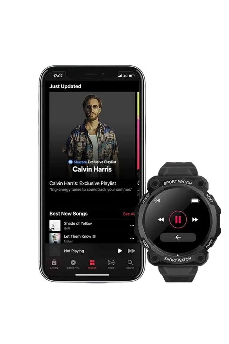 Yeni Nesil Akıllı Saat Bluetooth Bağlantılı Android ve İOS Uyumlu görsel 5
