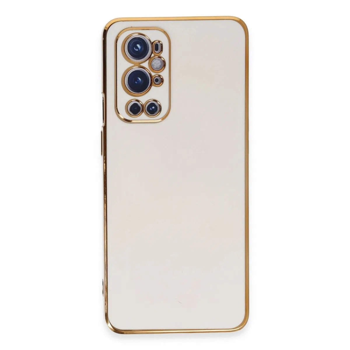 One Plus 9 Pro Kılıf Volet Silikon - Beyaz