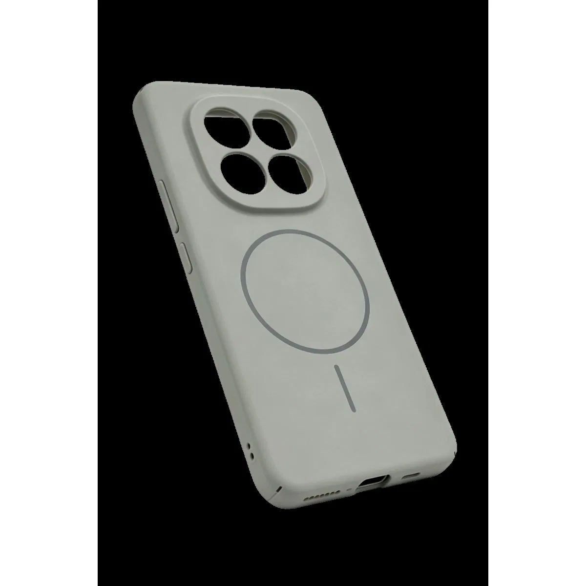 Xiaomi Redmi Note 14 Pro Plus Mika Pc Magsafe Kapak - Gri görsel 2