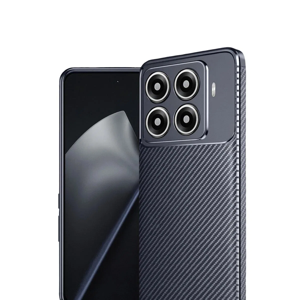 Xiaomi Mi 15t Pro Auto Focus Karbon Kapak - Lacivert görsel 2