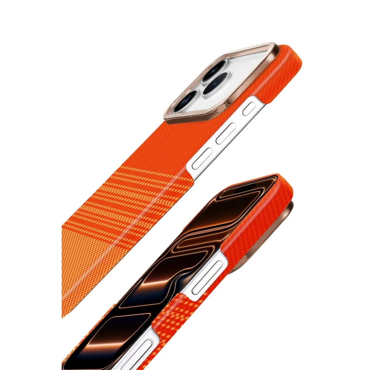 Apple İphone 17 Pro Vega Magsafe Kapak - Sarı görsel 4