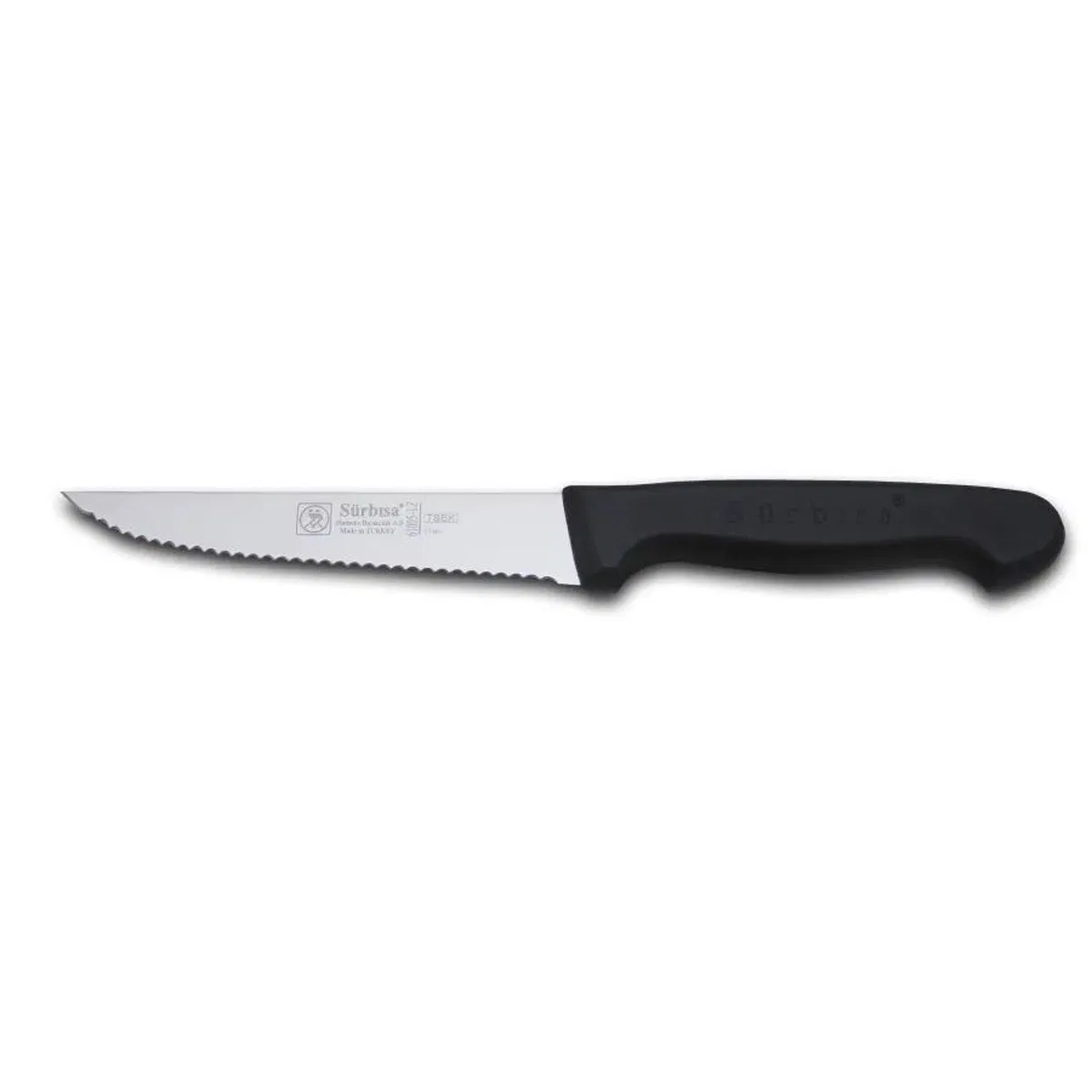61005lz - Lazerli Tırtıklı Sebze, Steak Ve Biftek Bıçağı 12, 5 Cm