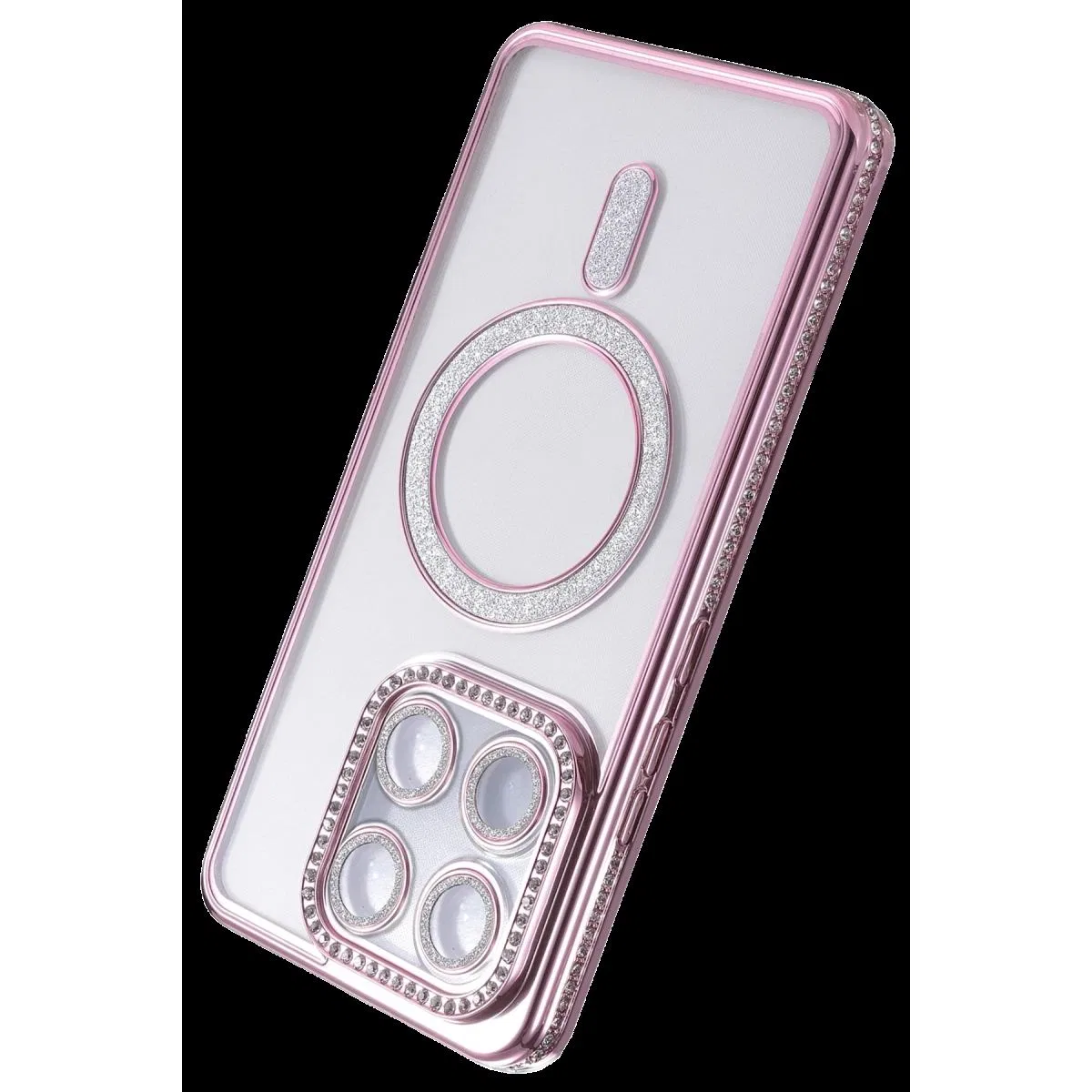 Newface Xiaomi Mi 17t Joke Simli Magneticsafe Kılıf - Pembe görsel 3