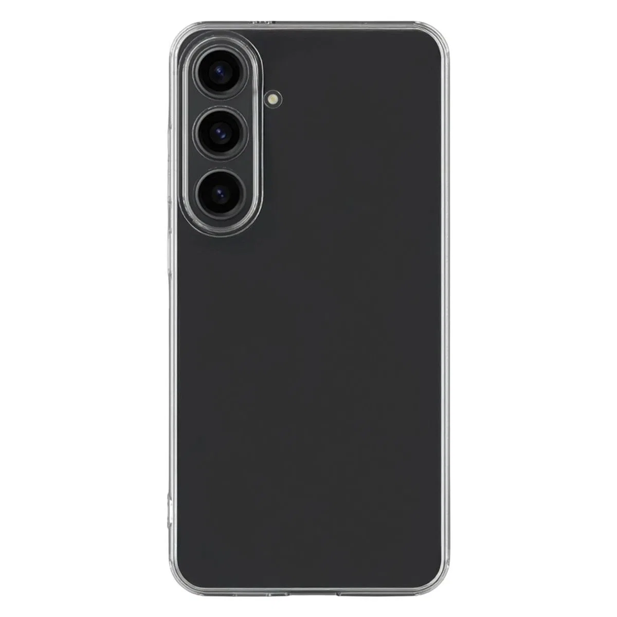 Samsung Galaxy S26 Lüx Şeffaf Silikon - Şeffaf görsel 2