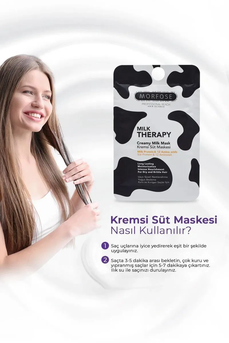 Milk Therapy Kremsi Süt Maskesi 25 ML (24 ADET) - Bakım ve Canlılık - mrfs görsel 2