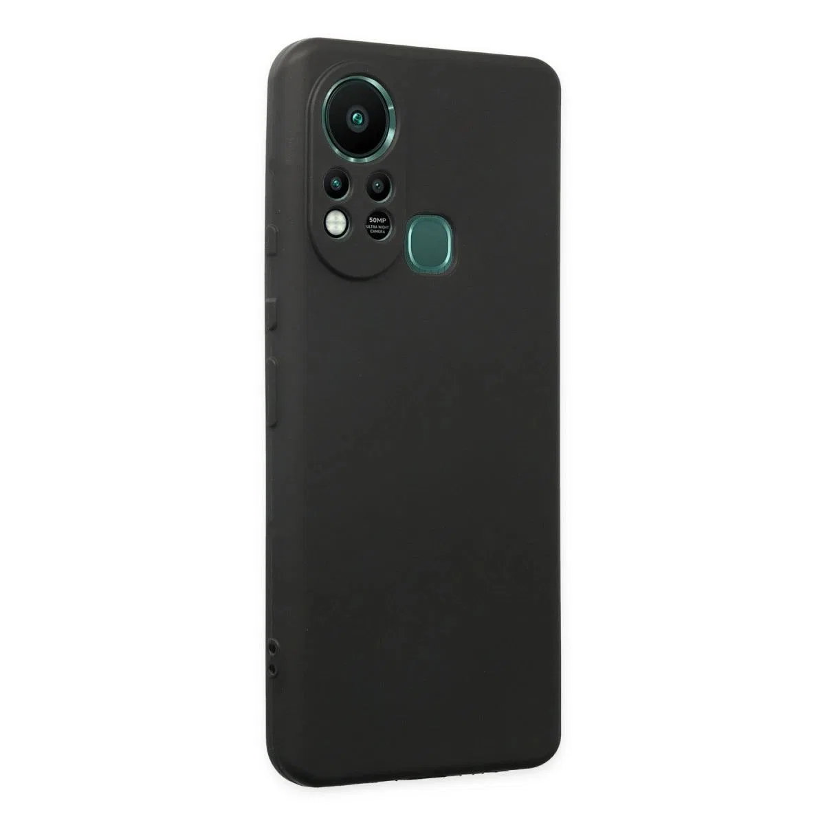 İnfinix Hot 11s Kılıf First Silikon - Siyah görsel 2