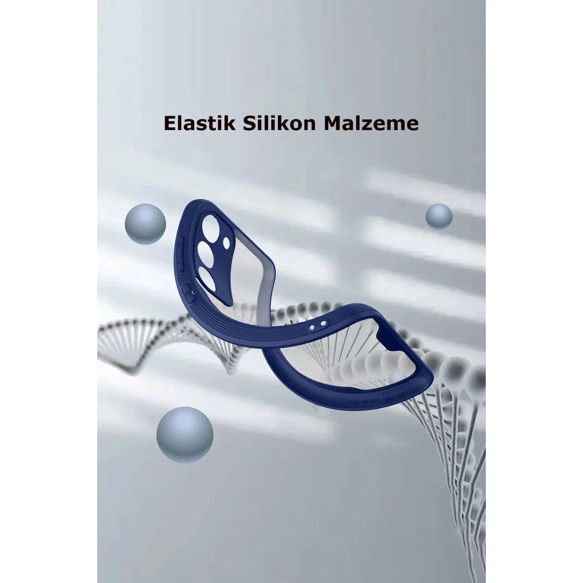Samsung Galaxy S23 Plus Kılıf Platin Silikon - Lila görsel 2