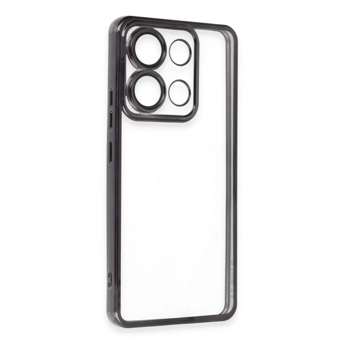 Xiaomi Poco X6 Pro Kılıf Razer Lensli Silikon - Siyah görsel 3