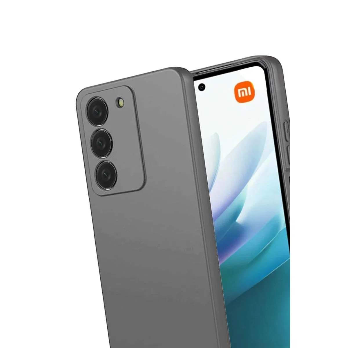 Xiaomi Redmi 15 4g First Silikon - Gri görsel 3