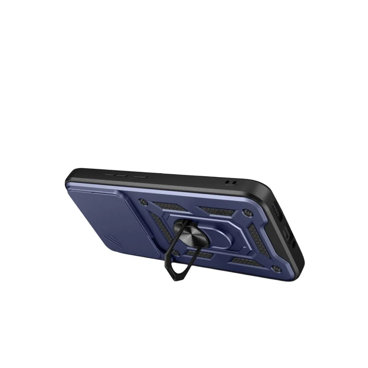 Xiaomi Mi 15t Pro Pars Lens Yüzüklü Silikon - Lacivert görsel 2
