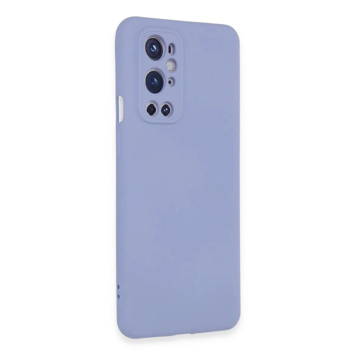 One Plus 9 Pro Kılıf Nano İçi Kadife Silikon - Mavi görsel 2