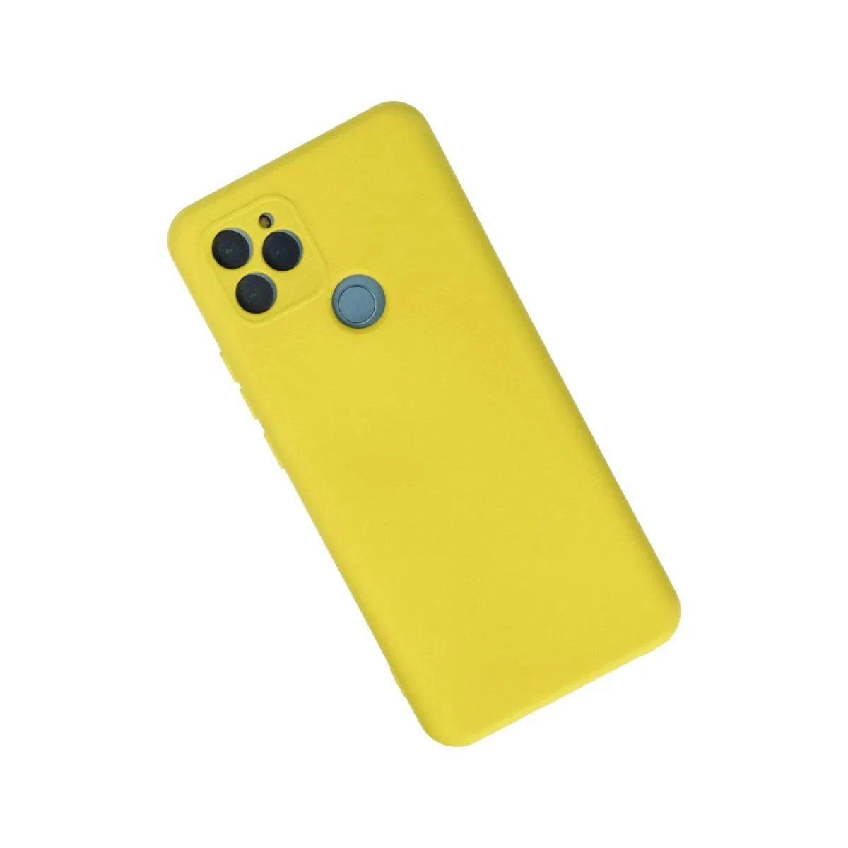 General Mobile Gm 21 Kılıf Nano İçi Kadife Silikon - Sarı görsel 2