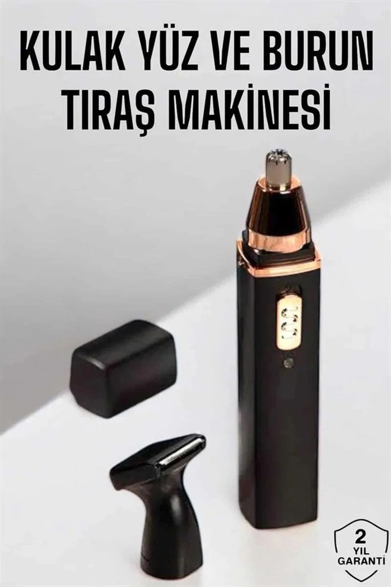 Kulak Burun Temizleyici Tıraş Makinesi Mini Seyahat Tipi görsel 2