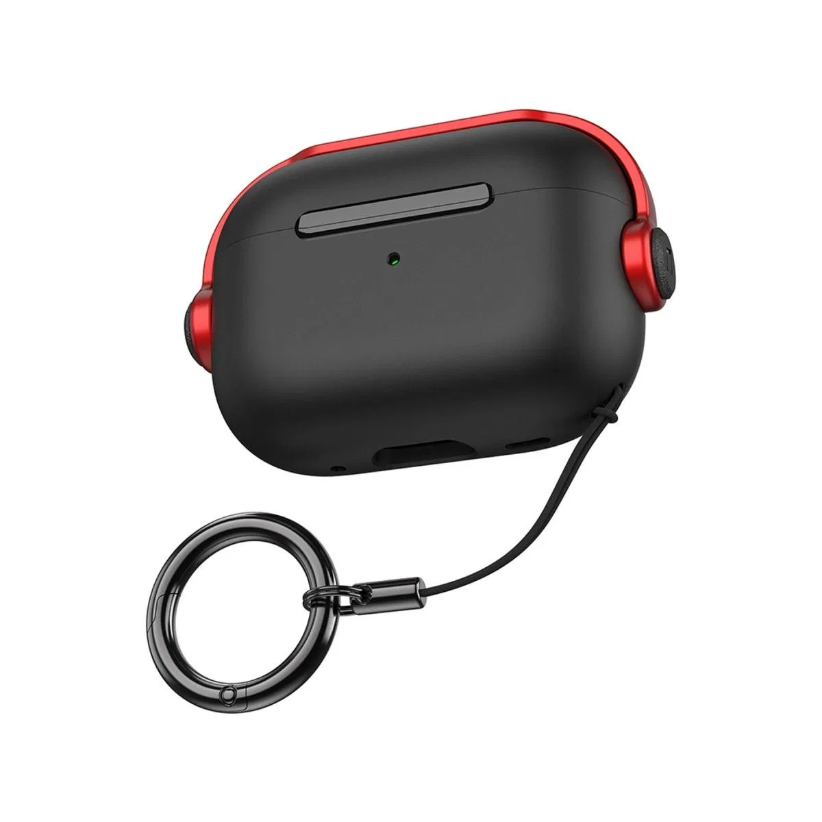 Apple Airpods 3 (3. nesil) Cool Kılıf - Siyah-kırmızı
