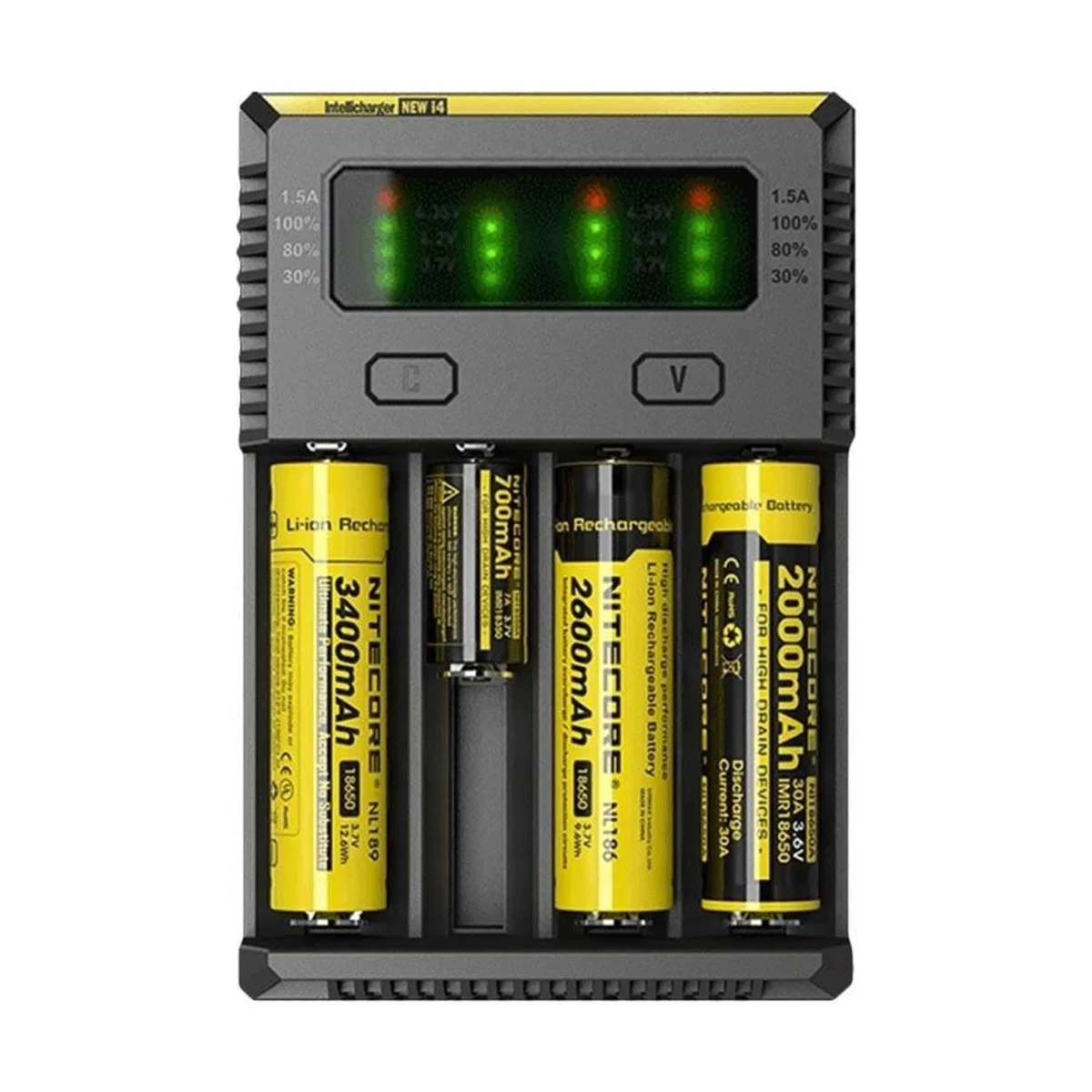 Nitecore New İ4 İntelli Charger Li-ion / Nı-cd / Nı-mh Pil Şarj Cihazı görsel 3