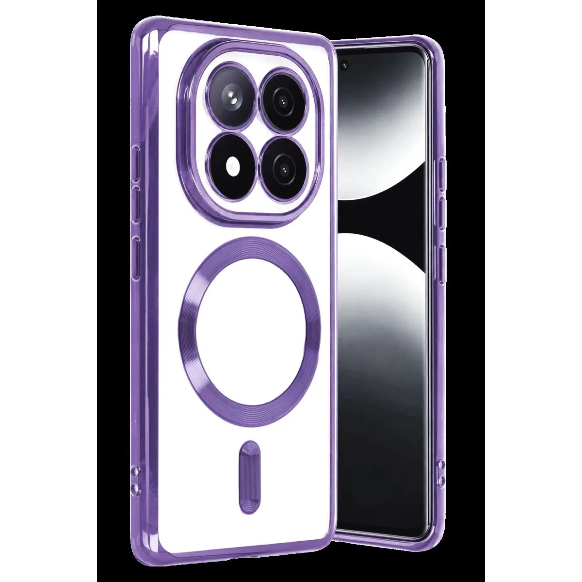 Xiaomi Redmi Note 15 Pro Plus 5g Kross Magneticsafe Kapak - Mor