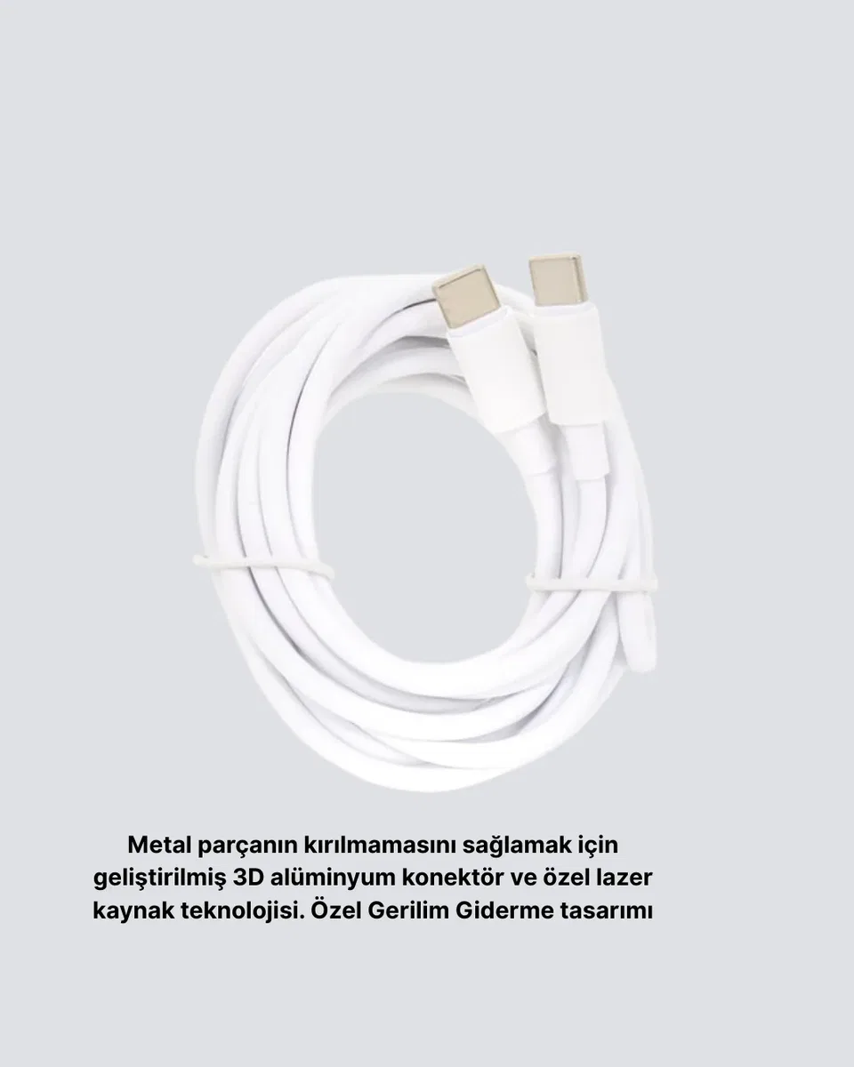 Yüksek Hızlı 30W 5. 0A Type-C Kablo Şarj görsel 2