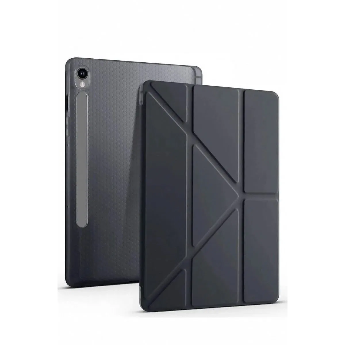 Samsung Galaxy Tab S10 Fe Plus 13. 1 Kalemlikli Mars Tablet Kılıfı - Siyah