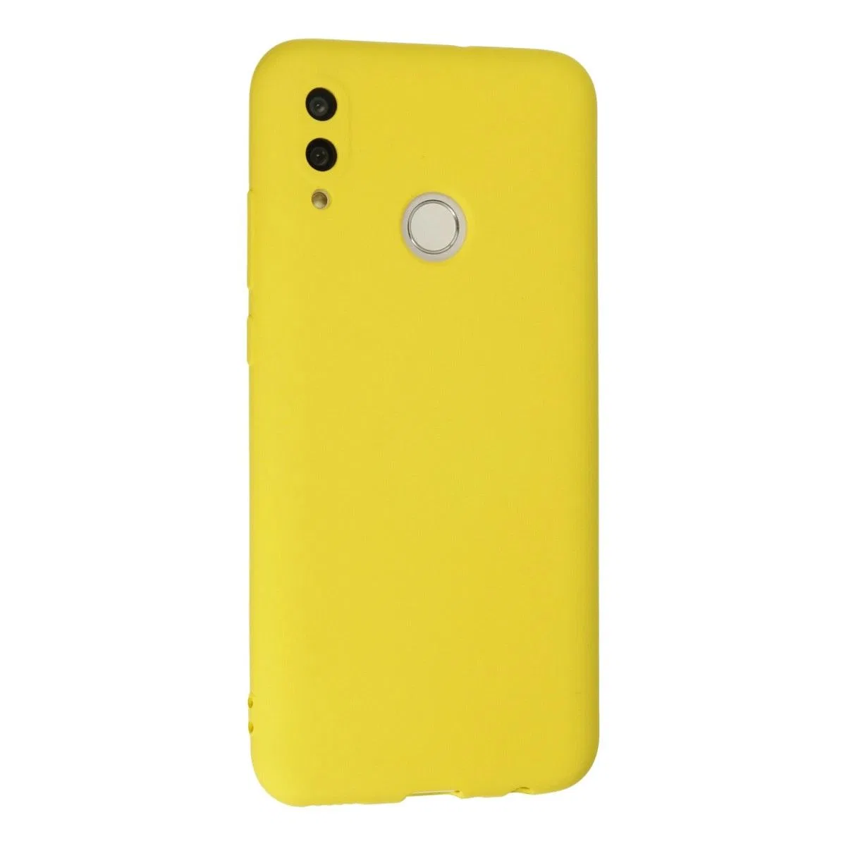 Huawei P Smart 2019 Kılıf Nano İçi Kadife Silikon - Sarı görsel 3