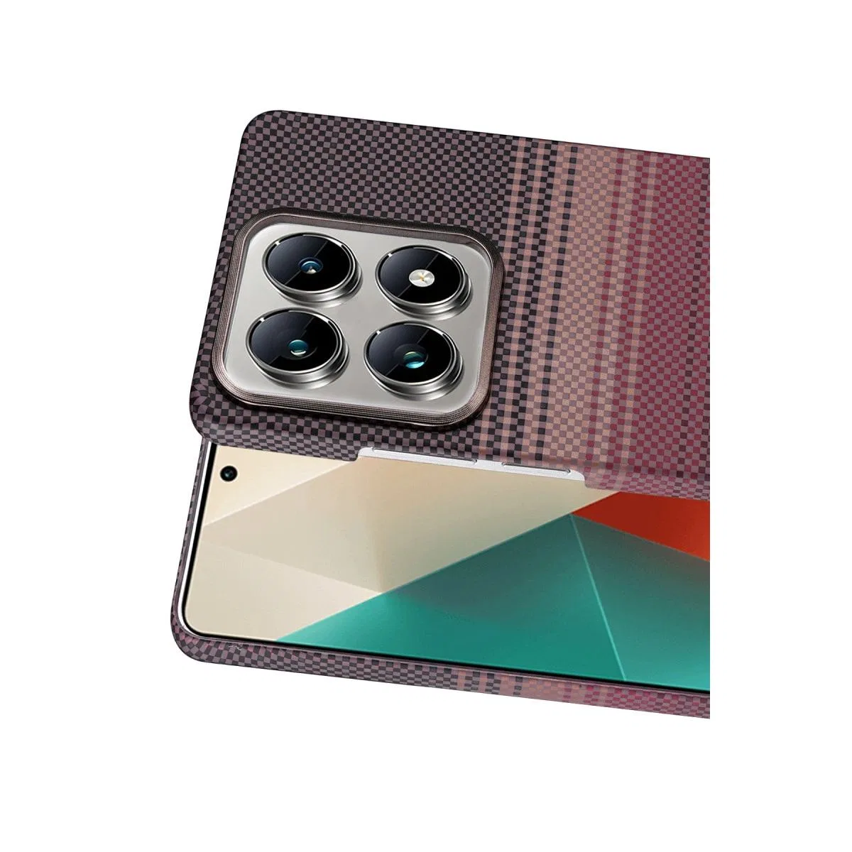 Xiaomi Mi 14t Pro Vega Magsafe Kapak - Çöl Titanyum görsel 2