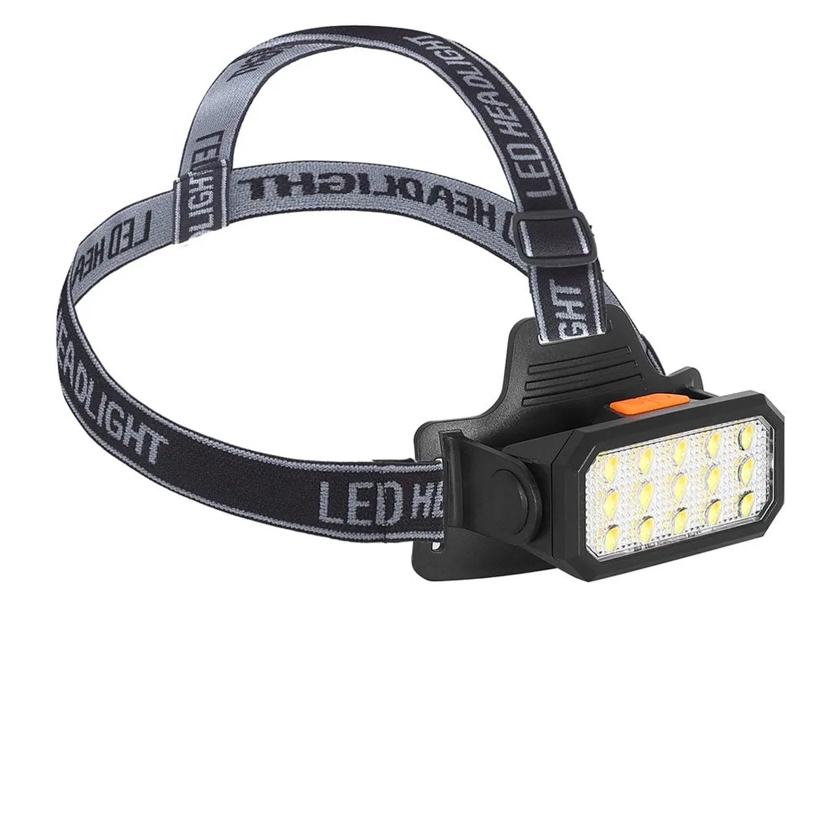 15 Ledli Sarı / Beyaz Şarjlı Kafa Lambası Wt-652 görsel 5