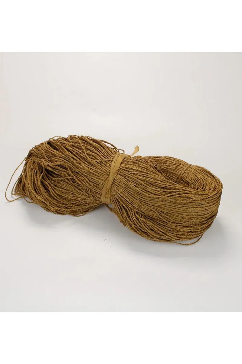 Taba Renk Çile Kağıt İp Çanta Ipi Supla Ipi No: 42 - (550-600 gr) Mudanis