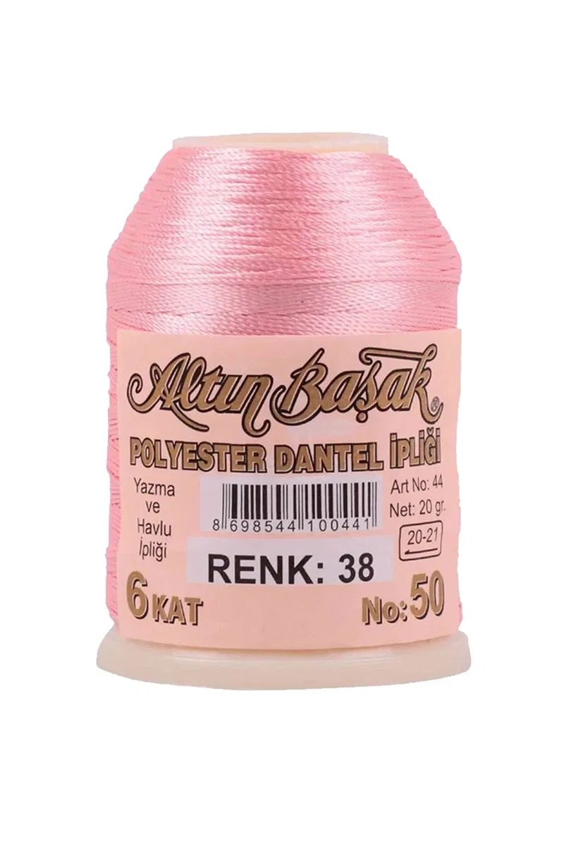 3 Adet Altınbaşak Oya ve Dantel İpi 20 gr - Royaleks - No: 375 - 038 - 316 görsel 4