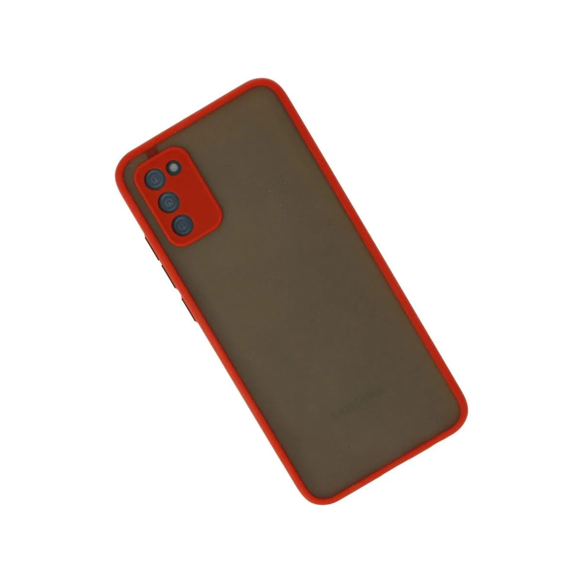 Samsung Galaxy A03s Kılıf Montreal Silikon Kapak - Kırmızı görsel 2