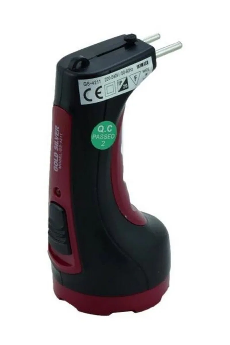 Gold Sılver Gs-4211 1 Watt Şarjlı El Feneri görsel 2